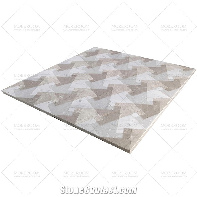 Luxury Interior Design Marble Flooring Medallion