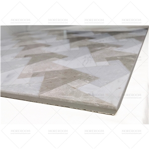Luxury Interior Design Marble Flooring Medallion