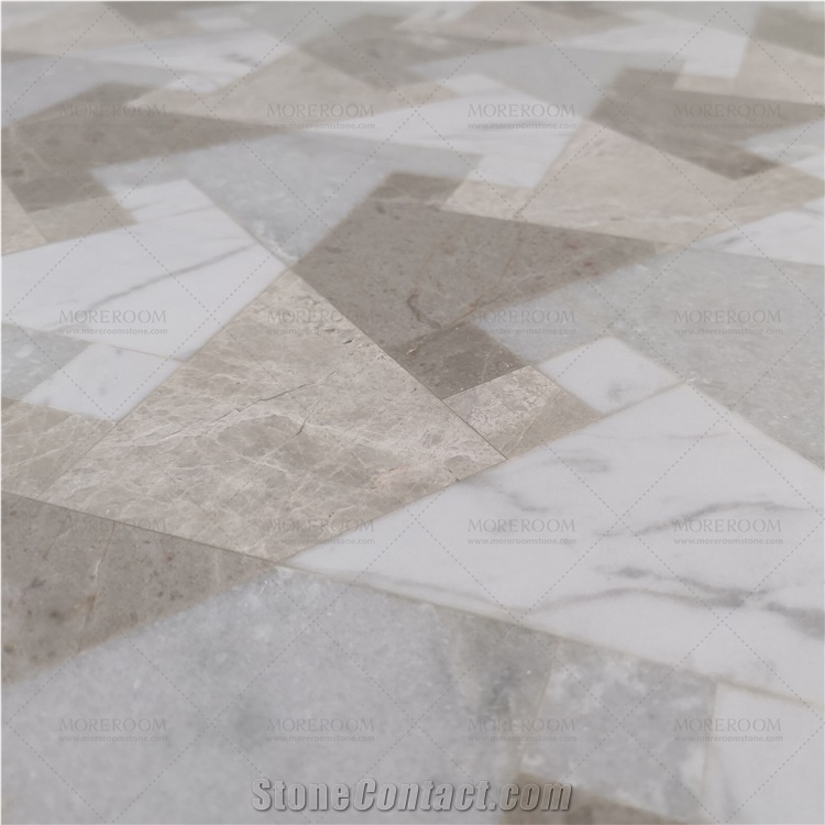 Luxury Interior Design Marble Flooring Medallion