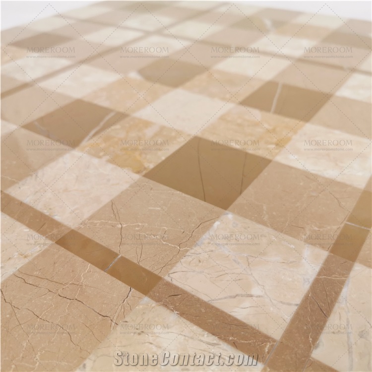 Odm Design Wall Marble Mosaic Tile Medallion Panel