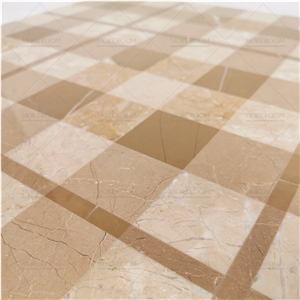 Odm Design Wall Marble Mosaic Tile Medallion Panel