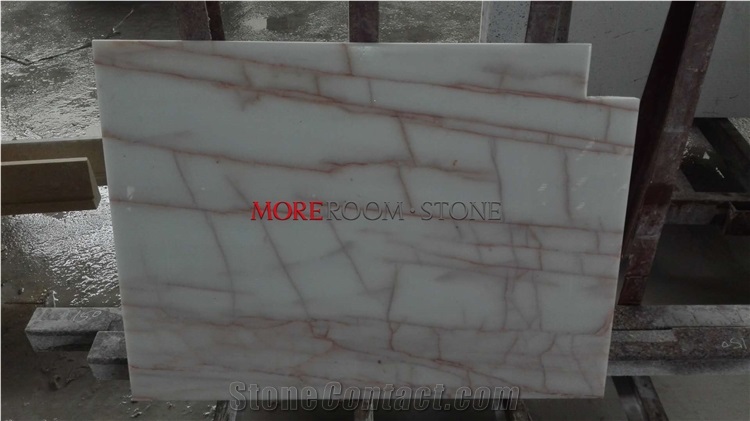 Spider Marmara Dolomite Marble Red Line Vanity Top