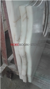 Spider Marmara Dolomite Marble Red Line Vanity Top