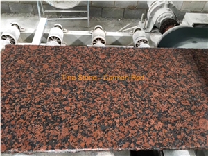 Carmen Red Granite Polished Tiles Slabs