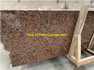 Carmen Red Granite Tiles Slabs Wall Floor Covering
