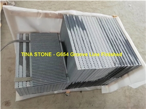 G654 Granite Groove Line Finished Floor Covering