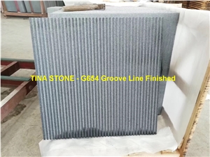 G654 Granite Groove Line Finished Floor Covering