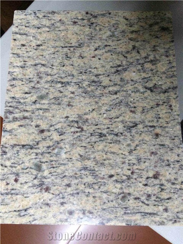 Giallo S.F. Real Granite Amarelo Yellow Pattern