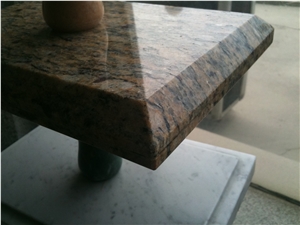 Kitchen Countertop Brown Granite Threshold Edge