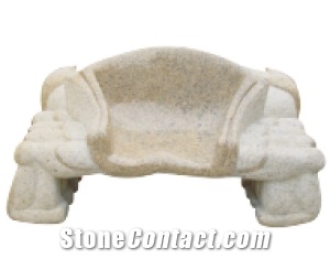 Landscaping Granite Garden Chairs Bench