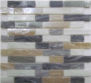 Multicolor Glass Wall Mosaic for House Hotel Multicolor Glass Wall Mosaic for House Hotel