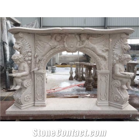 Stones Sculptured Columns Architectural Doric
