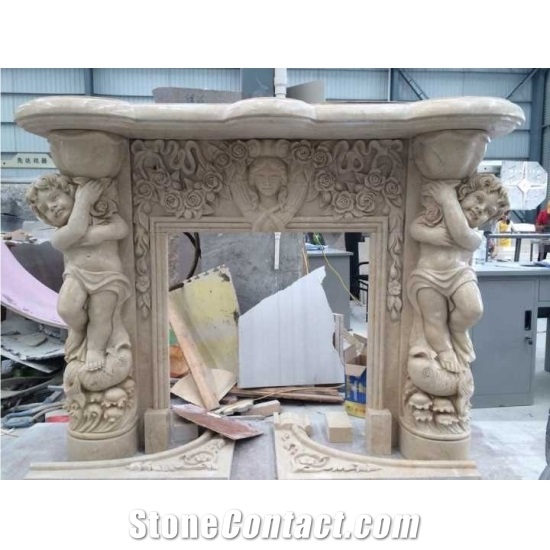 Stones Sculptured Columns Architectural Doric