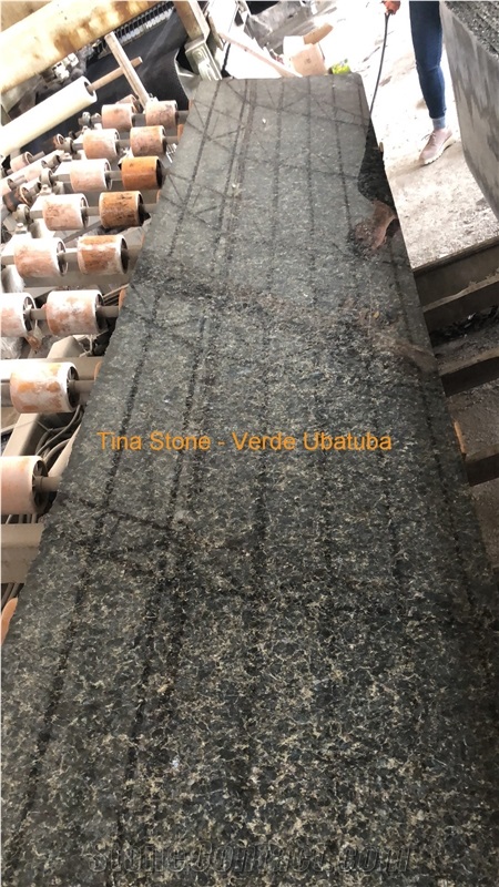Verde Ubatuba Granite Kitchen Tiles Slabs