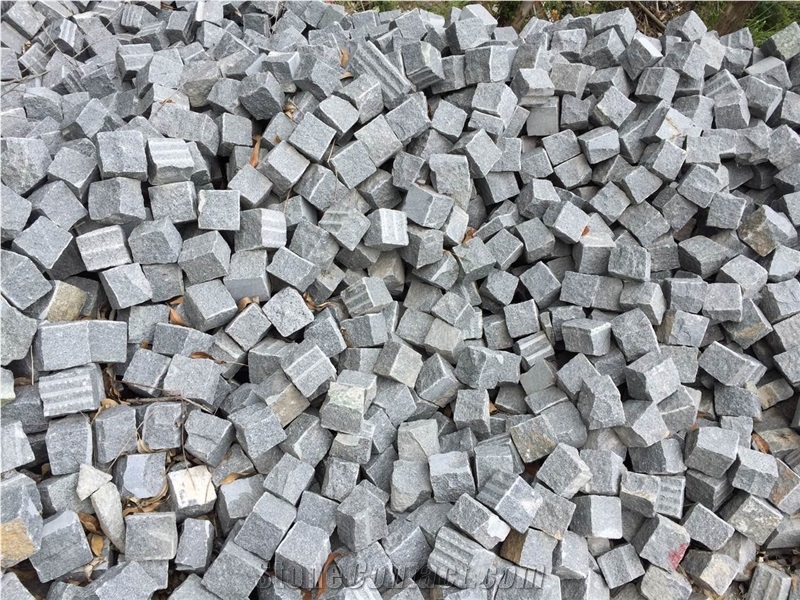 Bush Hammered China G654 Granite Paving Stone