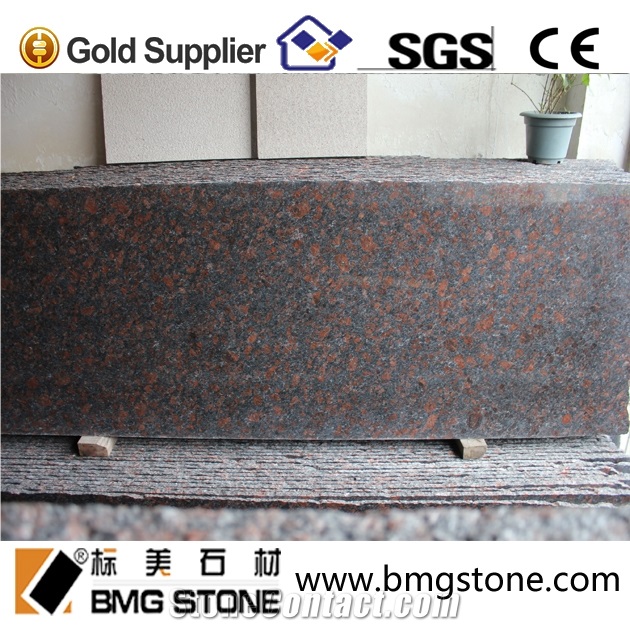 Quality Natural Indian Tan Brown Granite Slab Tile