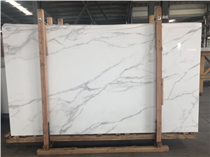 Calacatta White Marble Slabs Slabs