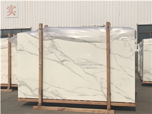 Calacatta White Marble Slabs&Tiles