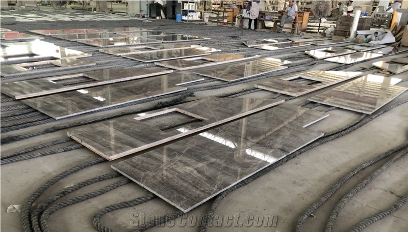 Grey Emperadorsilver Grey Tundra Grey Marble Slabs