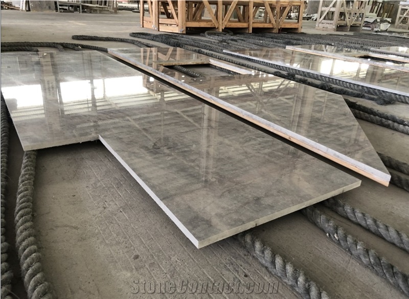 Grey Emperadorsilver Grey Tundra Grey Marble Slabs