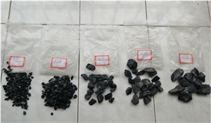 Black Granite Crushed Stone Chips 3-5 5-8 8-12mm