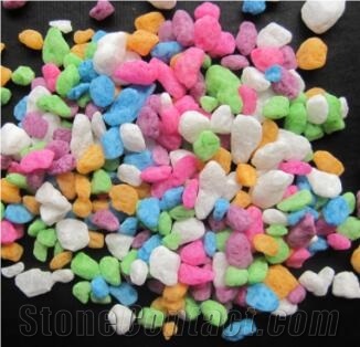 Colorful Crushed Chips Washing Rice Stone