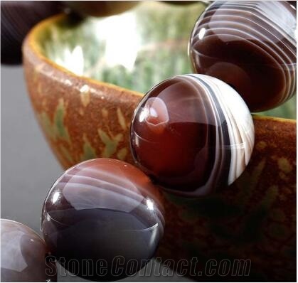 Yuhua Stone Agate Bracelet