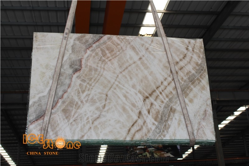 Chinese Beige Onyx Slabs Tiles