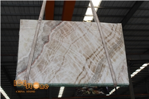 Chinese Beige Onyx Slabs Tiles