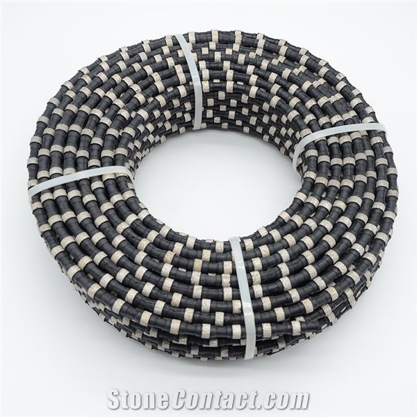 Rubber Diamond Wire Saw 11.5mm for Stone Mining