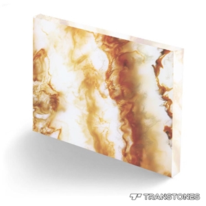 Artificial Marble Polished Alabaster Stone Sheet
