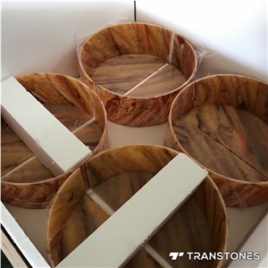 Artificial Marble Polished Alabaster Stone Sheet