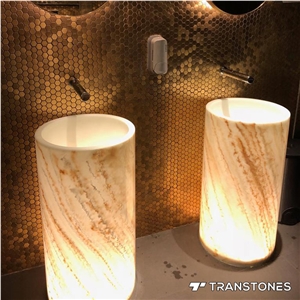 Artificial Slabs Light Box Decorative Alabaster