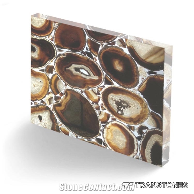 Artificial Stone Agate Coaster