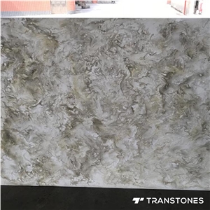 Backlit Faux Stone Alabaster Sheet for Interiors