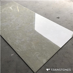Backlit Faux Stone Alabaster Sheet for Interiors