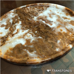 Transtones Alabaster Tea Countertop Wall Decors