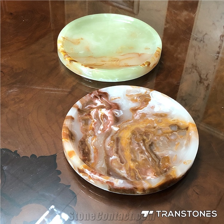 Transtones Alabaster Tea Countertop Wall Decors