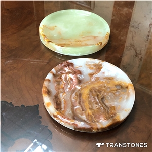 Transtones Alabaster Tea Countertop Wall Decors