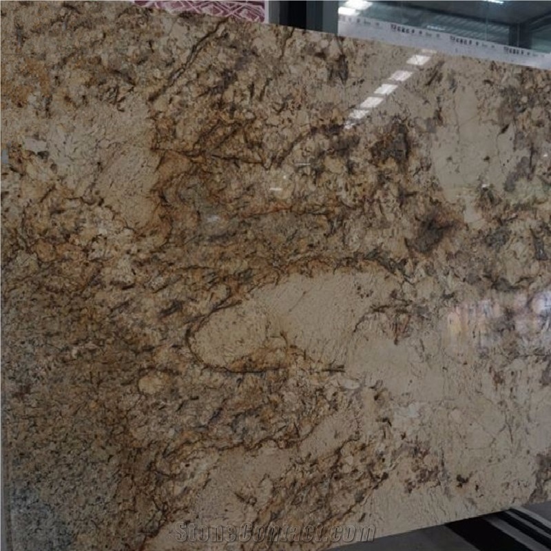Juparana Persa Gold Granite Tiles Slabs