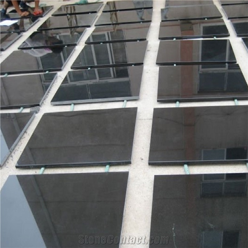 Impala Black Granite Slab Wall Tiles