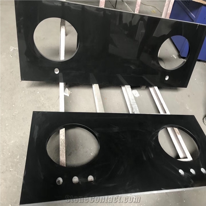 Impala Black Granite Slab Wall Tiles