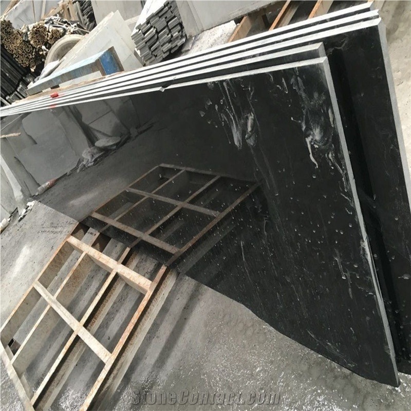 Impala Black Granite Slab Wall Tiles