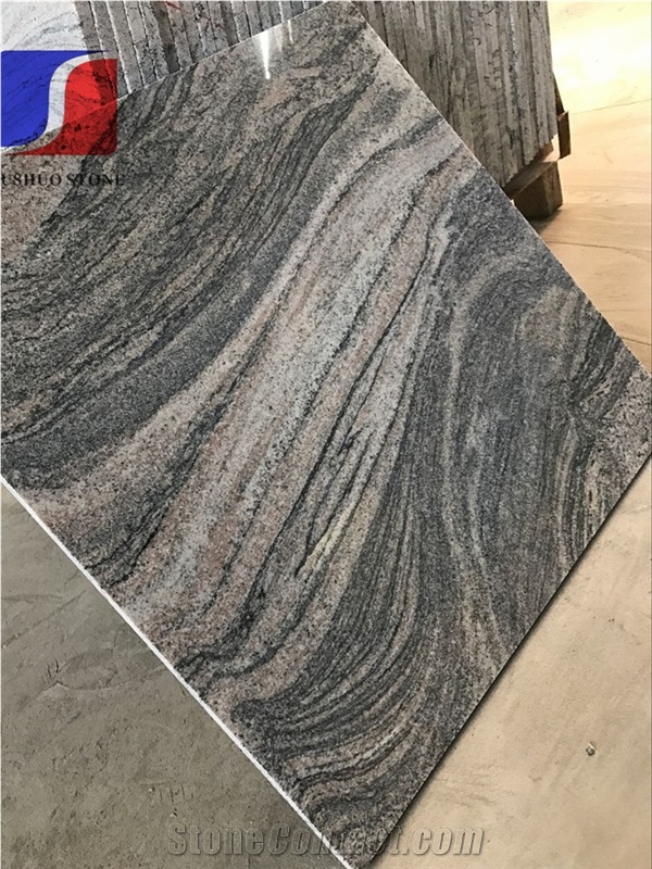 China Juparana Tile,China Multicolor Granite