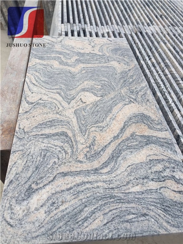 China Juparana Tile,China Multicolor Granite