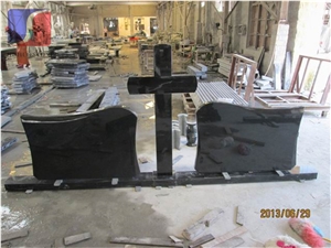 Europe Style Hand Carved Cross Headstones