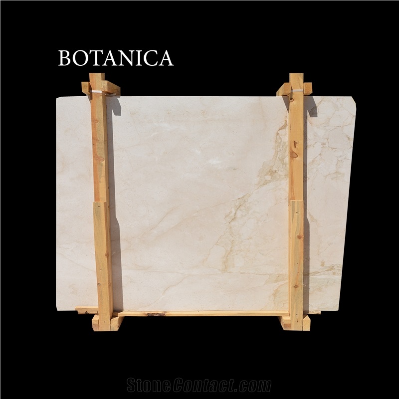 Burdur Beige, Botanica Beige Marble Slabs