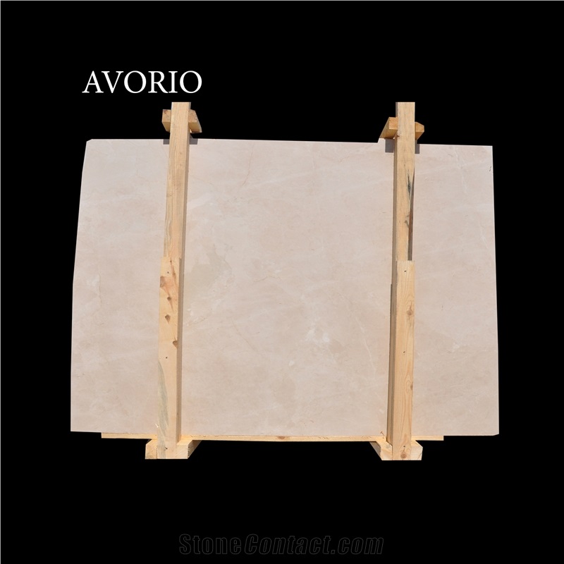 Burdur Beige Marble Slabs, Avoria Beige Marble