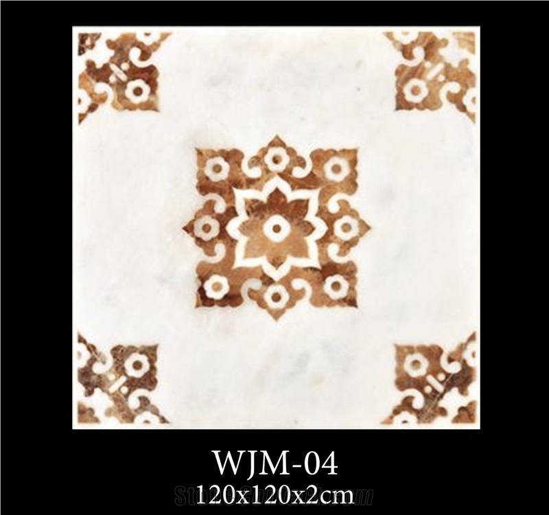 Waterjet Marble  Medallions & WJM-04