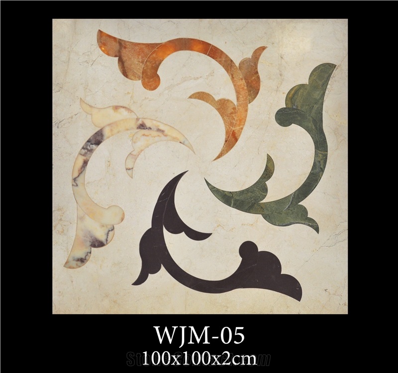 Waterjet Marble  Medallions & WJM-04